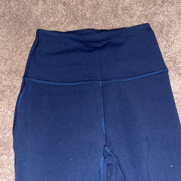 nwt lululemon size 0 navy groove pant flare *nulu - Picture 2 of 5